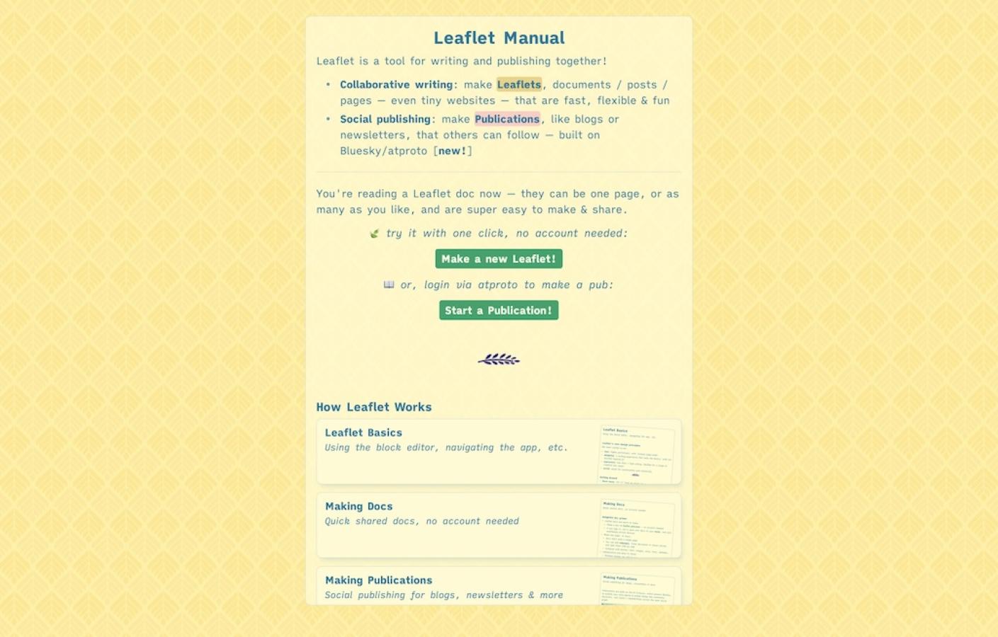 Leaflet featured image